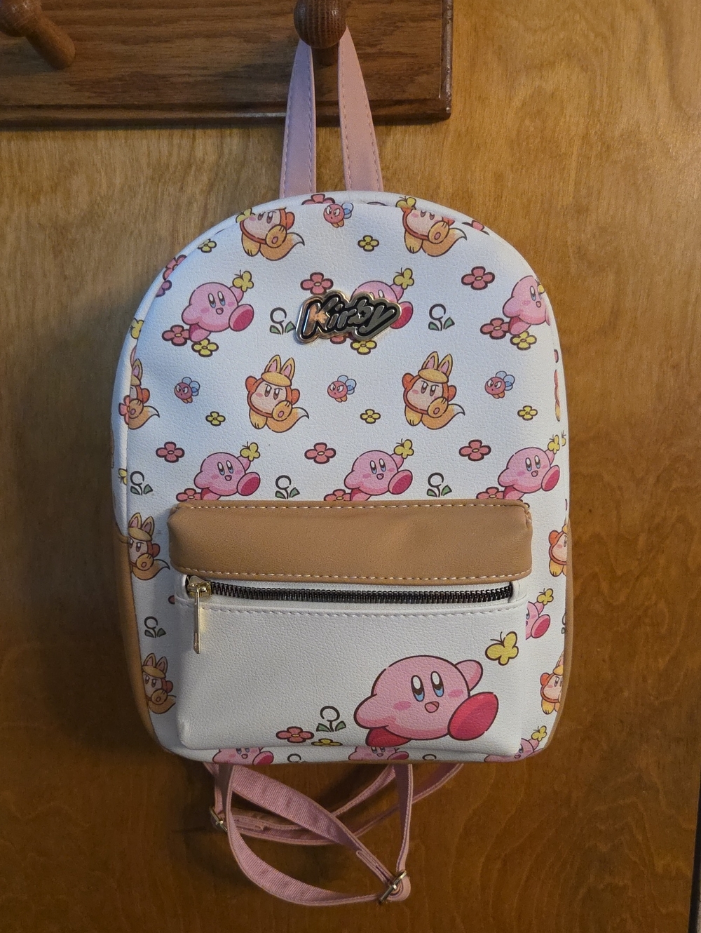 Bioworld Kirby Waddle Dee Flowers Mini Backpack